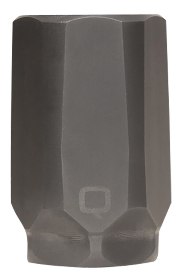 Q LLC WHISTLETIPPVD Whistle Tip Blast Mitigation Device QD, Black PVD, 1.85″ L, 1.16″ D, for Cherry Bomb Brake