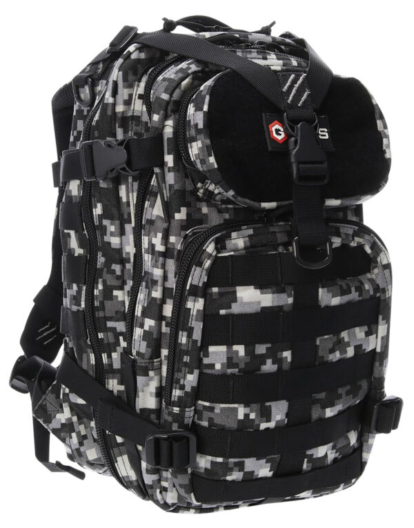 155314 G*Outdoors GPS Bugout Bag T1611BOBGD – Gray Digital, 2 Handguns