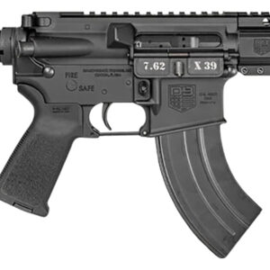 Diamondback DB1912O001 DB15  7.62x39mm 28+1 7″, Black, Carbon Lower, 6″ M-LOK Handguard, Padded Buffer Tube, Magpul Grip