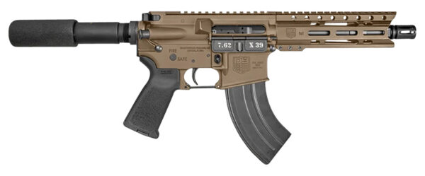 155889 Diamondback DB15 7.62×39 7″ FDE, Carbon Lower