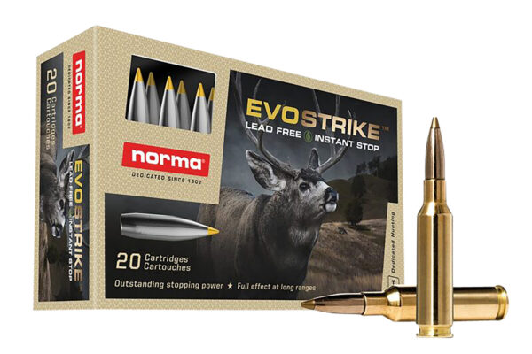 156095 Norma Evostrike 6.5mm Creedmoor 93 gr Polymer Tip 20rd Box