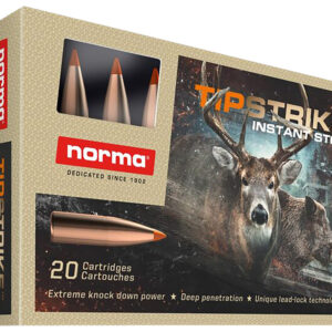 Norma TipStrike .308 Win 170gr Polymer Tip – 20rd Box