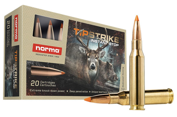 Norma Tipstrike 7mm-08 REMINGTON 160 gr Polymer Tip 20/Box