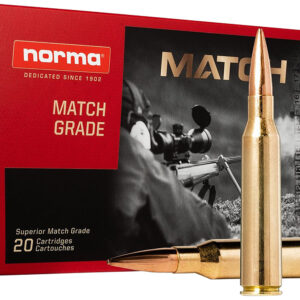 Norma Golden Target .338 Lapua Magnum 250gr BTHP 20ct