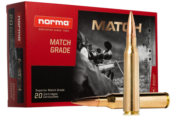 Norma Golden Target .338 Lapua Magnum 250gr BTHP 20ct