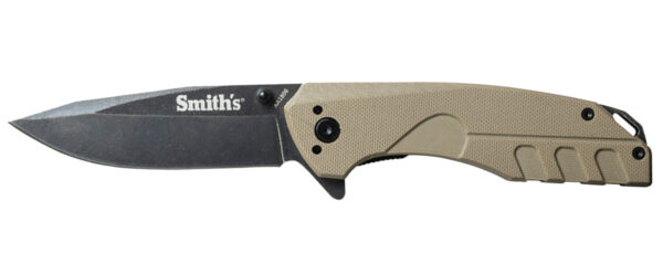 156135 Smiths Products BattlePlan Folding Knife, 3.35 in 400 SS