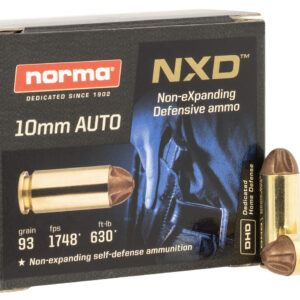 Norma NXD 10mm Auto 93 gr, 20 Rounds