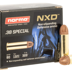 Norma NXD .38 Special 20rd Box
