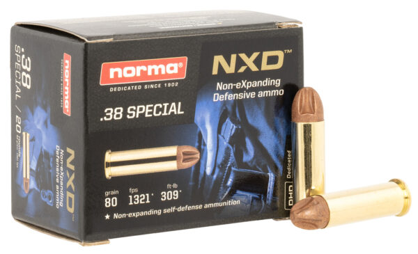 156164 Norma NXD .38 Special 20rd Box