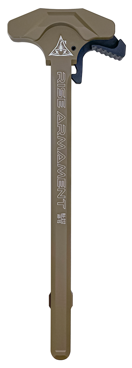 156427 Rise Armament RA-212 FDE Extended Charging Handle for AR-15
