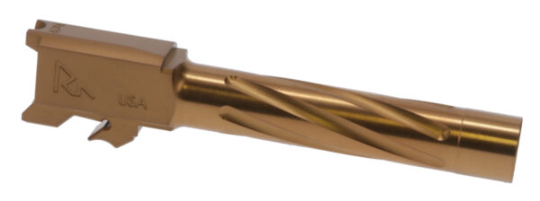 BRL S&W M&P 9mm 1.0 v1 Bronze Rival Arms Precision V1 9mm 4.25in Spiral Fluted Barrel