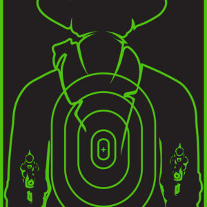 Truglo TRU-SEE Gunslinger Target 12×18 – 12 Pack