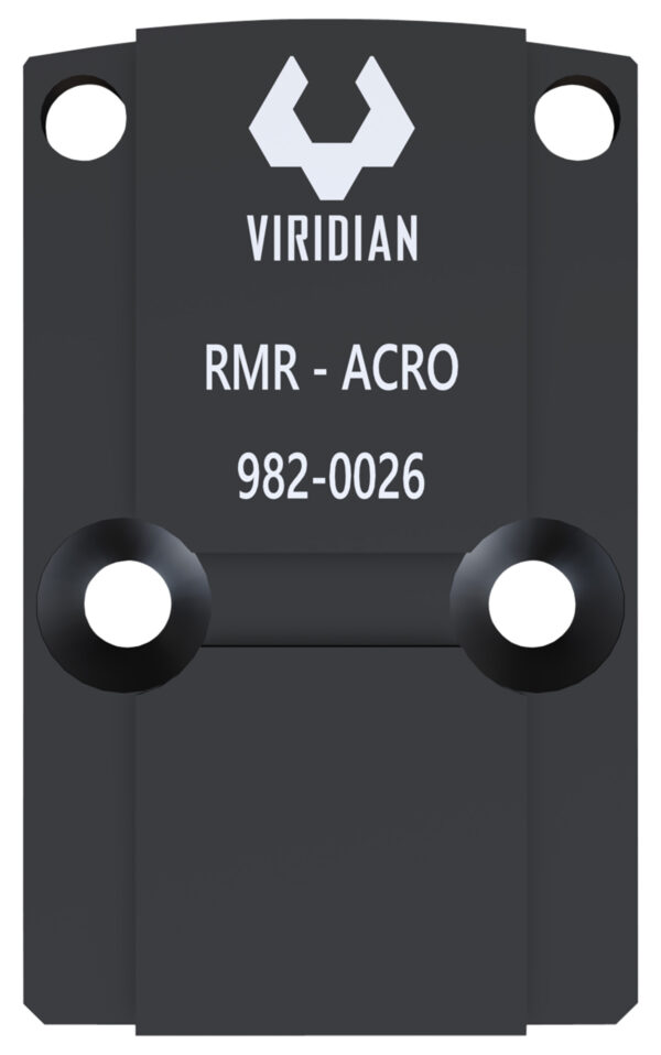 Viridian RFX45 RMR Mounting Adapter — Black Anodized
