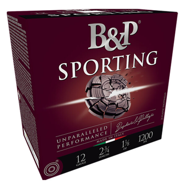B&P Sporting Clay 12ga 2.75″ 1oz 1200 fps 25rd