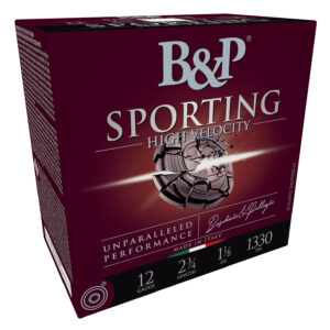 B&P Sporting Clay HV 12 Gauge 2.75 in 1-1/8 oz 8 Shot 25rd