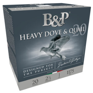 B&P Dove & Quail 20GA 2.75″ 1oz #8 25/Box