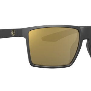 Leupold DeSoto Bronze Mirror Sunglasses, Matte Black Frame