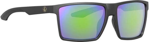157187 Leupold DeSoto Sunglasses — Emerald Mirror, Matte Black TR90
