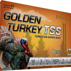 Fiocchi Golden Turkey TSS 12ga 3in 1-5/8oz #7 5rd Box