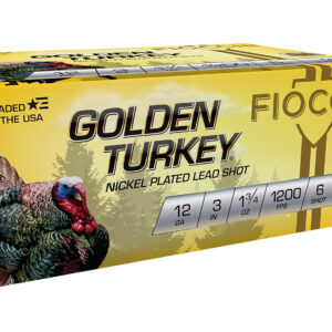 Fiocchi Golden Turkey 12ga 3in 1-3/4oz #6 – 10rd