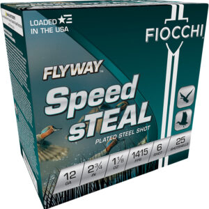 Fiocchi Flyway Speed Steel 12ga 2.75in 1-1/8oz #6 25rd