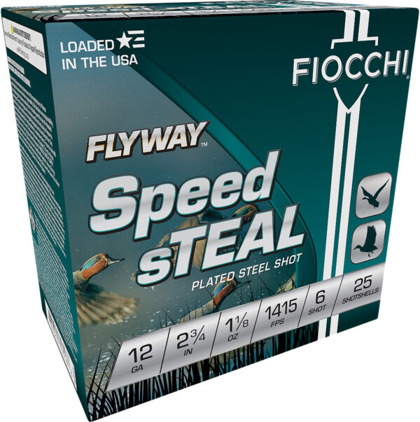 Fiocchi Flyway Speed Steel 12ga 2.75in 1-1/8oz #6 25rd