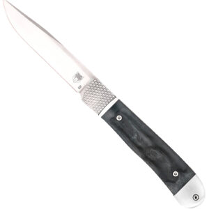 CobraTec Trapper Hidden Release Automatic Knife, Black Bone