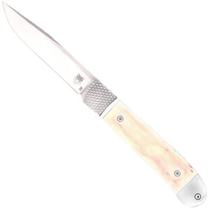 Cobratec Trapper Hidden Release — D2 Drop Point, White Bone