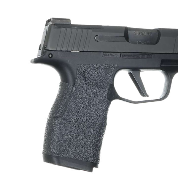 157326 Talon Grips EV12R Adhesive Grip Textured Black Rubber, Fits Sig P365/P365XL