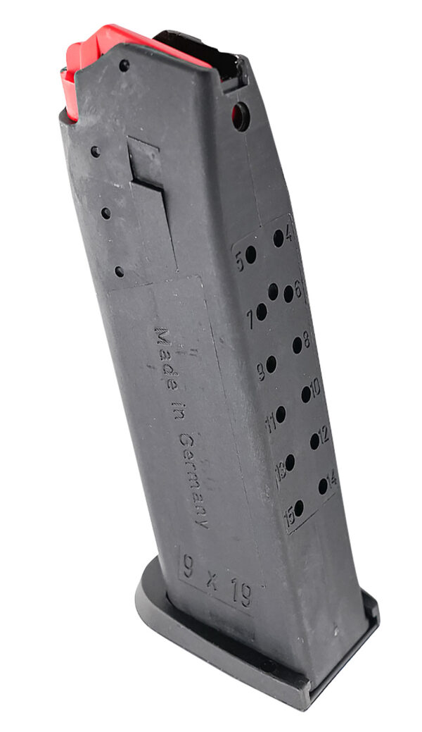 HK 50248609 USP  Black Detachable 15rd 9mm Luger (Full Size)