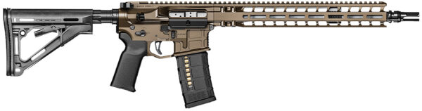 157425 Radian Weapons R0040 Model 1 Carbine 223 Wylde 30+1 14.50″ Pinned & Welded Barrel, Radian Brown Billet Rec/M-Lok Handgaurd, Magpul Grip & CTR Stock, Ambi Controls, Mid-Length Gas
