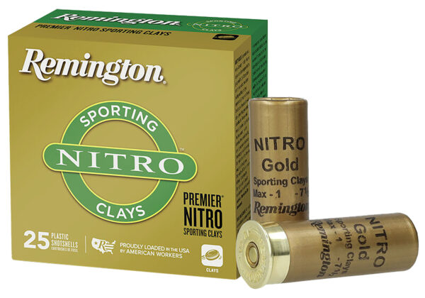 157549 Remington Ammunition R20132 Premier Nitro Sporting Clay 12 Gauge 2.75″ 1 oz 7.5 Shot 25 Per Box/ 10 Cs