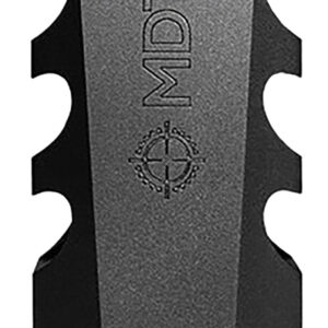 Mdt Sporting Goods Inc 103516BLK Elite Muzzle Brake  30 Cal (7.62mm), Black Steel, 3 Port, 5/8″-24 tpi