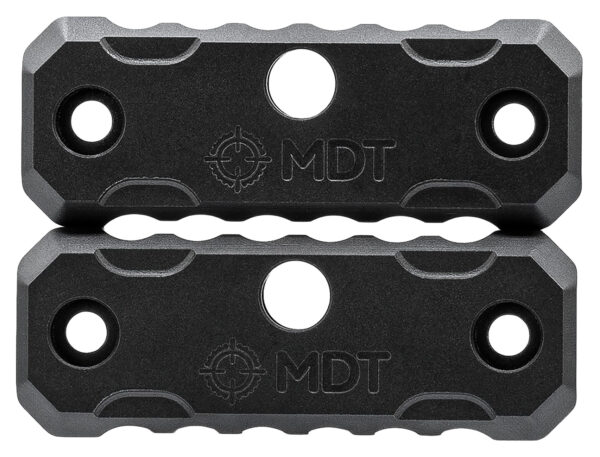 157613 Mdt Sporting Goods Inc 107320BLK Forend Weight M-LOK Mount, 0.35 lbs Each (2 Pack), QD Sling Mount, Black Steel