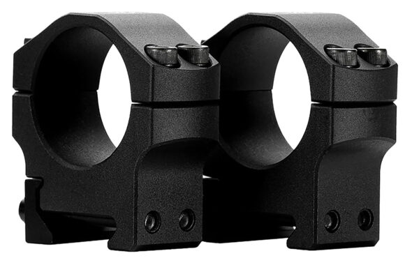 157619 Mdt Sporting Goods Inc 103347BLK Premier Scope Ring Set Black Aluminum 30mm Tube Medium