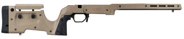 157636 Mdt Sporting Goods Inc 104690FDE XRS Chassis FDE Aluminum Core with Polymer Panels, Adj. Cheekrest, M-LOK Forend, Interchangeable Grips, AICS Mag Compatible, Fits Short Action Howa 1500