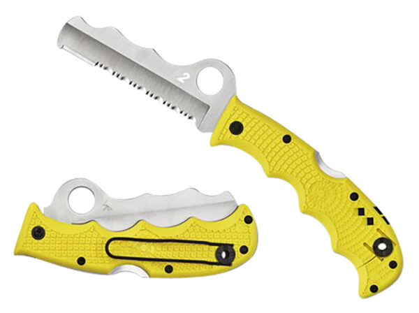 158052 Spyderco Assist Salt Lightweight 3.68″ H-2 Steel Knife