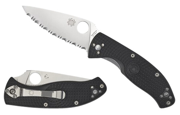158068 Spyderco Tenacious Lightweight C122PBK 3.39″ Knife
