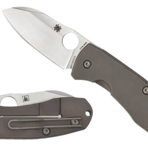 Spyderco Techno 2 C158TIP2 — 2.52in Sheepsfoot Knife