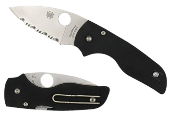 158084 Spyderco Lil’ Native SL/PL — CPM S30V, Black G10