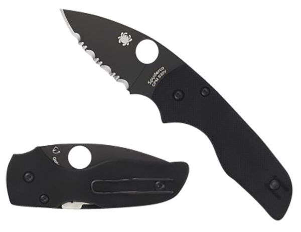 158085 Spyderco Lil’ Native C230GPBBK — S30V Black DLC