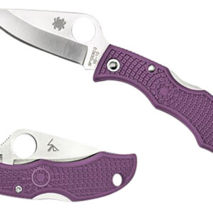 Spyderco Ladybug 3 Purple FRN 1.94in Plain Edge