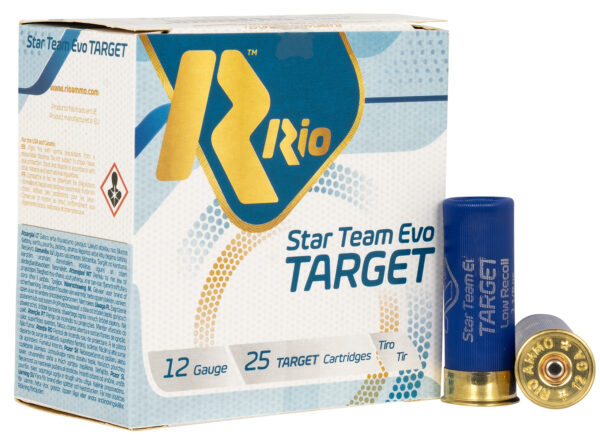 158124 Rio Ammunition STT32LR8 Team Target 12 Gauge 2.75″ 25/Box