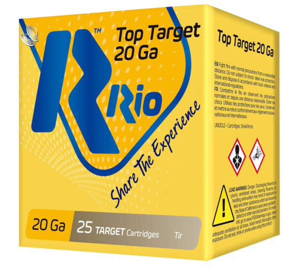 Rio Ammunition TT209 Top Target 20 Gauge 2.75 inch 7/8 oz (25/Box)