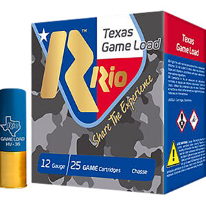 Rio Texas Game Load 12 GA 2-3/4″ 1-1/4oz #8 25ct