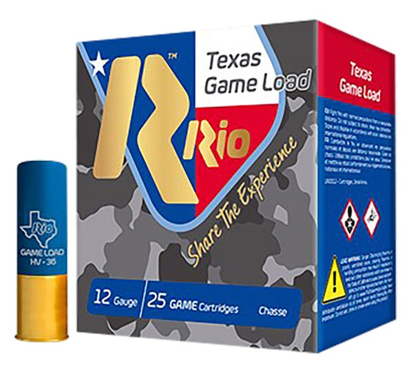 Rio Texas Game Load 12 GA 2-3/4″ 1-1/4oz #8 25ct