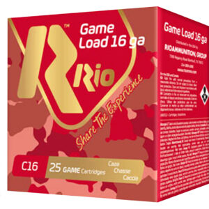 Rio Ammunition RCHV1675 16 Gauge 2.75″ 7.5 Shot, 25/Box
