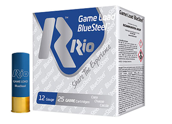 158139 Rio GLBS325 BlueSteel 12 Gauge 2.75″ 1-1/8 oz #5 Steel