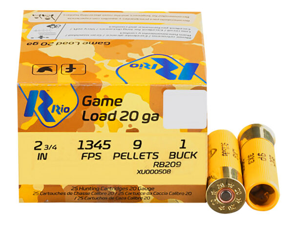 Rio Royal Buck RB209 20 Gauge 2.75″ 9-Pellet 25rd Box