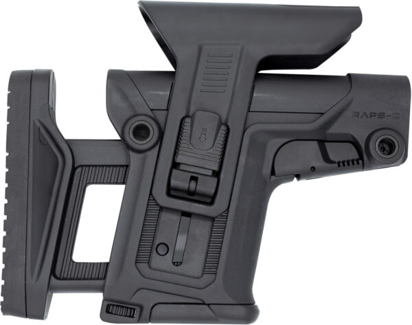 158205 FAB Defense RAPS-C Collapsible Precision Stock — Black Polymer